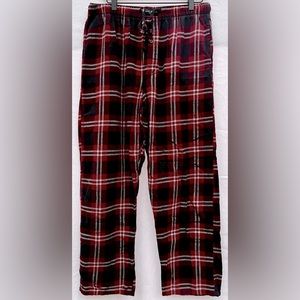 Lucky 🍀 Brand Mens Flannel Lounge / Sleep Pants Red Plaid